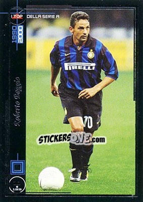 Figurina Roberto Baggio - I Top Della Serie A 1990-2000 - Panini