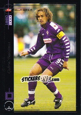 Sticker Gabriel Batistuta - I Top Della Serie A 1990-2000 n. 13 - Panini