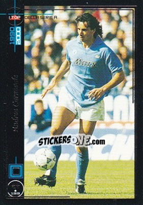 Sticker Andrea Carnevale - I Top Della Serie A 1990-2000 n. 28 - Panini