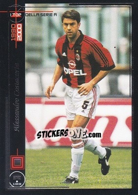 Sticker Alessandro Costacurta - I Top Della Serie A 1990-2000 n. 32 - Panini