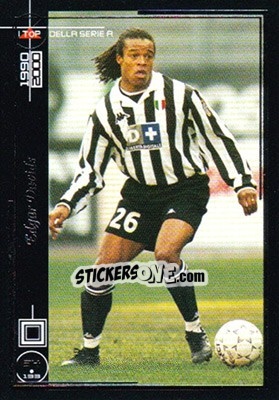 Sticker Edgar Davids - I Top Della Serie A 1990-2000 n. 34 - Panini