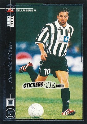 Sticker Alessandro Del Piero - I Top Della Serie A 1990-2000 n. 37 - Panini