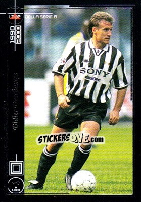 Sticker Didier Deschamps - I Top Della Serie A 1990-2000 n. 40 - Panini