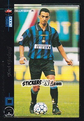 Sticker Youri Djorkaeff - I Top Della Serie A 1990-2000 n. 42 - Panini