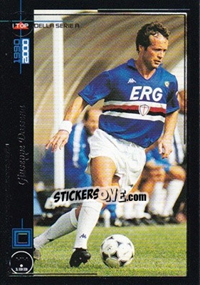 Sticker Giuseppe Dossena - I Top Della Serie A 1990-2000 n. 44 - Panini