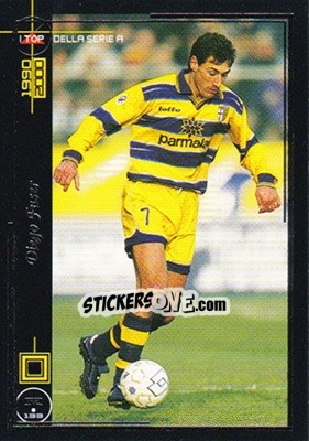 Sticker Diego Fuser - I Top Della Serie A 1990-2000 n. 52 - Panini