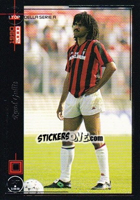 Sticker Ruud Gullit - I Top Della Serie A 1990-2000 n. 57 - Panini