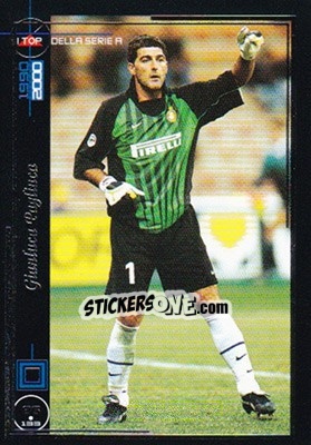 Sticker Gianluca Pagliuca - I Top Della Serie A 1990-2000 n. 86 - Panini