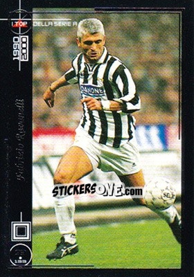 Sticker Fabrizio Ravanelli - I Top Della Serie A 1990-2000 n. 93 - Panini