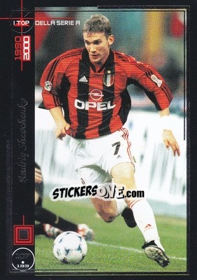 Sticker Andriy Shevchenko - I Top Della Serie A 1990-2000 n. 107 - Panini