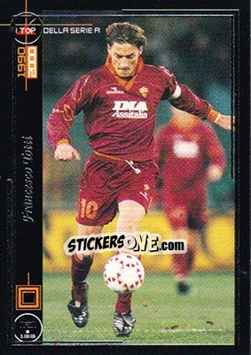 Sticker Francesco Totti - I Top Della Serie A 1990-2000 n. 121 - Panini