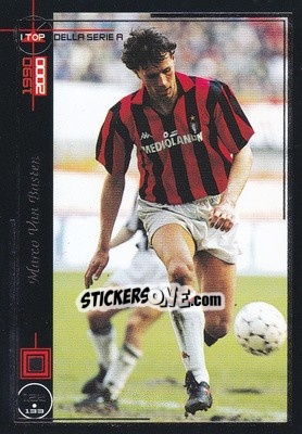 Sticker Marco van Basten - I Top Della Serie A 1990-2000 n. 122 - Panini