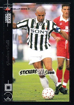 Sticker Gianluca Vialli - I Top Della Serie A 1990-2000 n. 123 - Panini