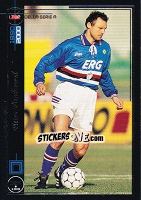 Sticker Pietro Vierchowod - I Top Della Serie A 1990-2000 n. 124 - Panini