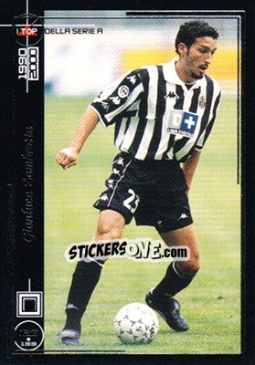 Sticker Gianluca Zambrotta - I Top Della Serie A 1990-2000 n. 129 - Panini