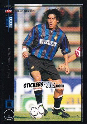 Sticker Iván Zamorano - I Top Della Serie A 1990-2000 n. 130 - Panini