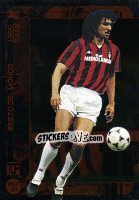 Sticker Ruud Gullit - I Top Della Serie A 1990-2000 n. IR17 - Panini