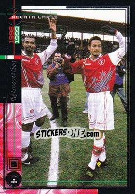 Sticker Hidetoshi Nakata - I Top Della Serie A 1990-2000 n. N2 - Panini