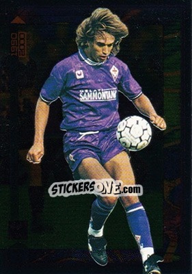 Sticker Gabriel Batistuta - I Top Della Serie A 1990-2000 n. R5 - Panini