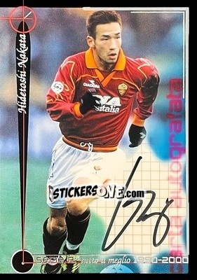Sticker Nakata Hidetoshi - I Top Della Serie A 1990-2000 n. NA - Panini