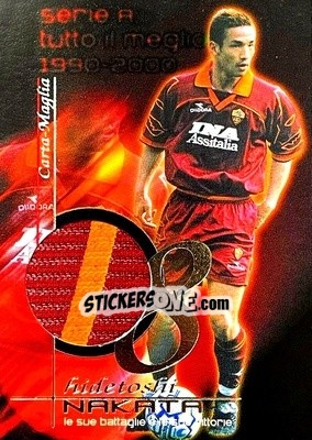 Sticker Nakata Hidetoshi - I Top Della Serie A 1990-2000 n. NM - Panini
