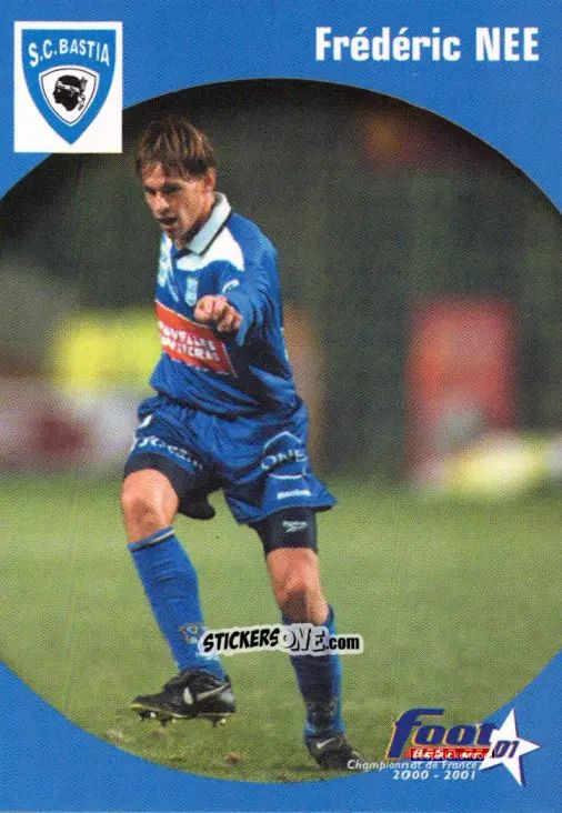 Sticker Frederic Nee - Foot Best Of D1 2000-2001 n. 14 - Panini