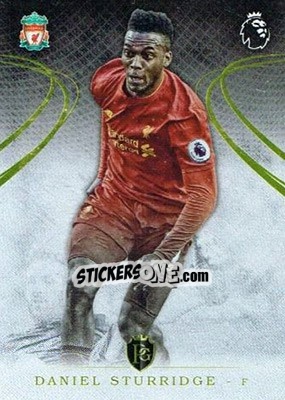 Sticker Daniel Sturridge - Premier Gold 2016-2017 n. 4 - Topps