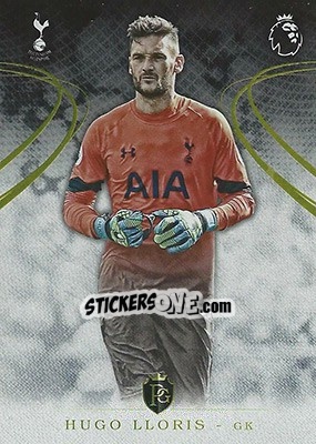 Sticker Hugo Lloris - Premier Gold 2016-2017 n. 7 - Topps