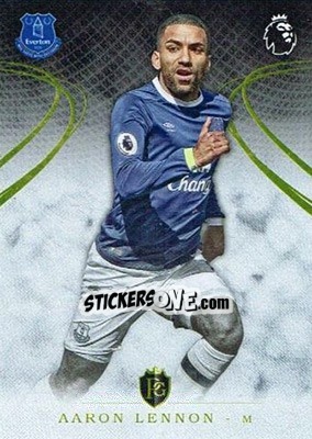 Sticker Aaron Lennon - Premier Gold 2016-2017 - Topps