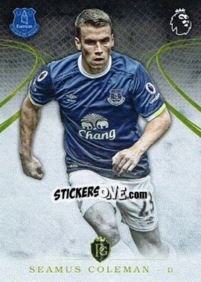 Sticker Seamus Coleman - Premier Gold 2016-2017 - Topps