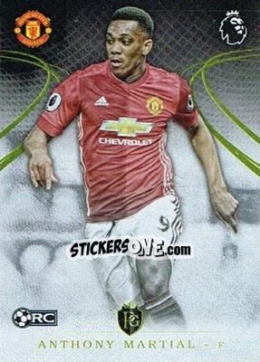 Sticker Anthony Martial - Premier Gold 2016-2017 n. 30 - Topps