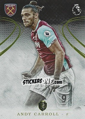 Sticker Andy Carroll - Premier Gold 2016-2017 - Topps
