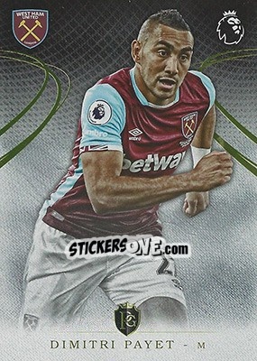 Figurina Dimitri Payet - Premier Gold 2016-2017 - Topps