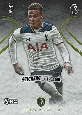 Sticker Dele Alli - Premier Gold 2016-2017 n. 42 - Topps