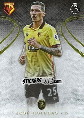 Sticker Jose Holebas - Premier Gold 2016-2017 - Topps