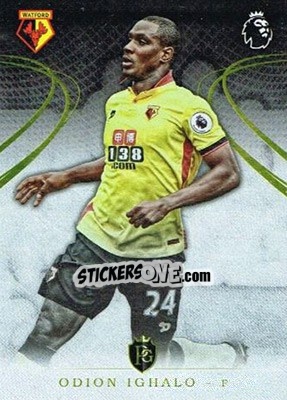 Sticker Odion Ighalo - Premier Gold 2016-2017 n. 55 - Topps