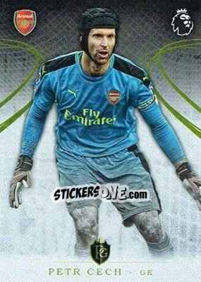 Sticker Petr Cech - Premier Gold 2016-2017 - Topps