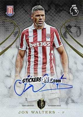 Figurina Jon Walters - Premier Gold 2016-2017 - Topps