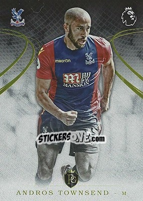 Sticker Andros Townsend - Premier Gold 2016-2017 - Topps