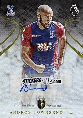 Cromo Andros Townsend - Premier Gold 2016-2017 - Topps