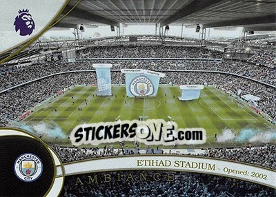 Sticker Etihad Stadium - Premier Gold 2016-2017 - Topps