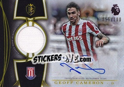 Sticker Geoff Cameron - Premier Gold 2016-2017 - Topps