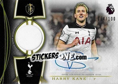 Sticker Harry Kane - Premier Gold 2016-2017 n. AR-HK - Topps