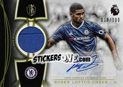 Sticker Ruben Loftus-Cheek - Premier Gold 2016-2017 n. AR-RLC - Topps