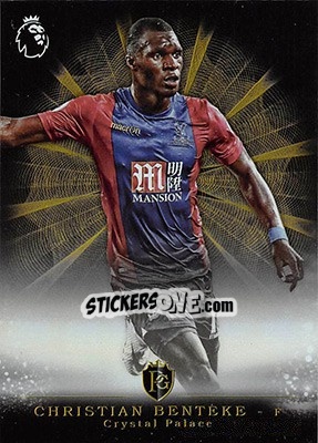 Sticker Christian Benteke - Premier Gold 2016-2017 n. BP-CB - Topps