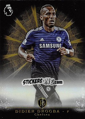 Figurina Didier Drogba - Premier Gold 2016-2017 - Topps