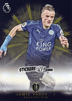 Sticker Jamie Vardy - Premier Gold 2016-2017 n. BP-JV - Topps