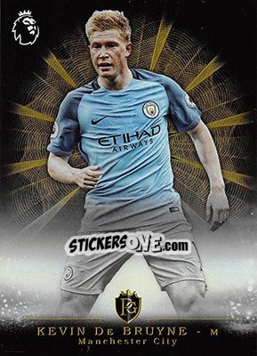 Sticker Kevin De Bruyne - Premier Gold 2016-2017 n. BP-KDB - Topps