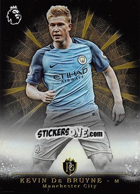 Figurina Kevin De Bruyne - Premier Gold 2016-2017 - Topps