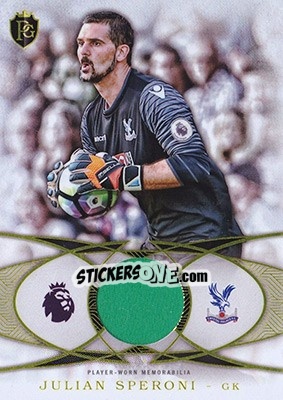 Cromo Julian Speroni - Premier Gold 2016-2017 - Topps